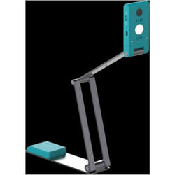 I.R.I.S. IRIScan Visualizer 7 Scanner aérien 4160 x 3120 DPI A3 Bleu arctique, Argent