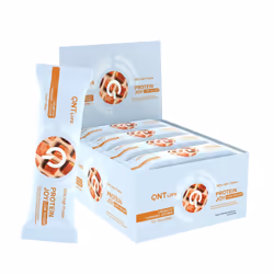 Barres de joie pro 12x60g Pâte à biscuits au caramel QNT Proteine