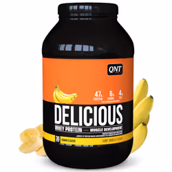 Whey isolate QNT - Delicious Whey Protein Poudre - Banana 908g