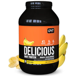 Whey isolate QNT - Delicious Whey Protein Poudre - Banana 908g