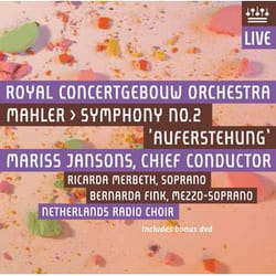 Warner Music Royal Concertgebouw Orchestra - Mahler: Symphony 2 (2SACD + DVD PAL), 2CD + DVD DVD/CD Classique