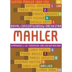 Warner Music Royal Concertgebouw Orchestra - Mahler: Symphonies, 11DVD DVD Classique