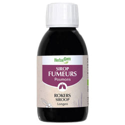 HerbalGem Sirop Fumeurs Poumons Bio 150 ml