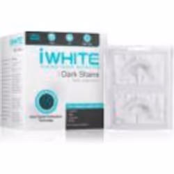 Le kit de blanchiment dentaire iWhite Dark Stains vous aide à facilement et rapidement avoir un sourire radieux.