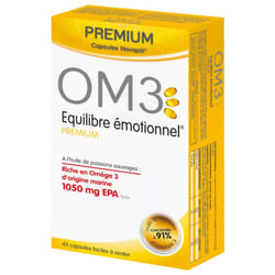 OM3 Premium Équilibre Émotionnel 45 Capsules