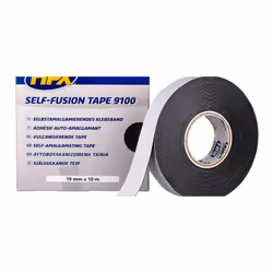 Ruban adhésif vulcanisant / Auto amalgamant Self Fusion Noir 19mm x 10m HPX - SF1910 - Adhésif vulcanisant, formant une masse ...