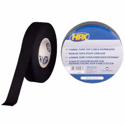 Ruban Isolant Adhesif En Lin Noir 19 Mm X 25 M -UNITE- Ruban Isolant Adhesif En Lin Noir 19 Mm X 25 M -UNITE-