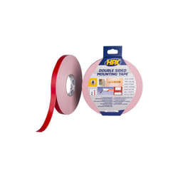 HPX - Ruban adhésif double face mirror Rouge 25 m 6,6 kg/cm² 19