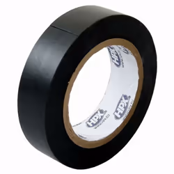 Ruban PVC Noir pour électricien 19mm x 20m HPX - IB1920 - Ruban adhésif pour électricien multiteintes Ruban PVC d'isolation p ...