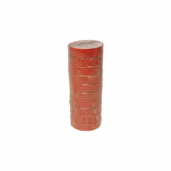 Ruban PVC Rouge pour électricien 19mm x 20m HPX - IR1920 - Ruban adhésif pour électricien multiteintes Ruban PVC d'isolation ...