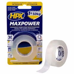 HPX - Ruban Max Power HT1902 - transparent - 19mm - 2m