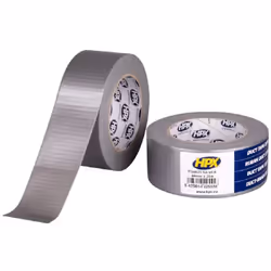 Ruban toile adhésif argent 48m x 25m DUCT TAPE 2200. Vendu à l'unité. Ruban duct prime à forte adhérence Bonne adhérence sur  ...
