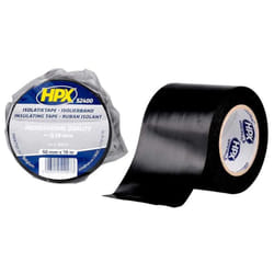 HPX - Ruban isolant pvc tape 52400, noir, 50 mm x 10m
