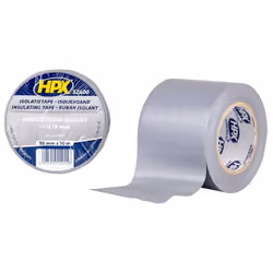 Ruban isolant PVC TAPE 52400, gris, 50mm x 10m. Vendu à l'unité. Ruban isolant PVC Convient aussi pour l'isolation électrique ...