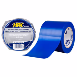 Ruban isolant PVC TAPE 52400, bleu, 50mm x 10m. Vendu à l'unité. Ruban isolant PVC Convient aussi pour l'isolation électrique ...