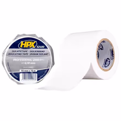 Ruban isolant PVC TAPE 52400, blanc, 50mm x 10m. Vendu à l'unité. Ruban isolant PVC Convient aussi pour l'isolation électriqu ...