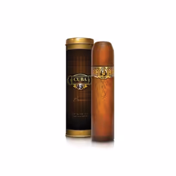 Fragluxe Cuba Brown, Hommes, 100 ml, Bergamote, Pamplemousse, Jasmin, Violet, Ambre, Vanille, Spray