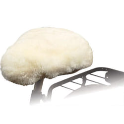 Willex Housse de selle de vélo Peau de mouton Naturel 30120