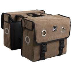 Sacoche porte-bagage double Willex Canvas