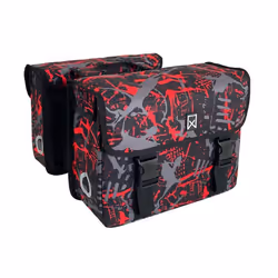 Sacoche porte-bagage double Willex Fire