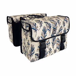 Sacoche porte-bagage double Willex Blue Feather
