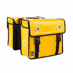 Sacoche porte-bagage double en toile enduite Willex 40 L