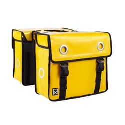 Sacoche porte-bagage double en toile enduite Willex 52 L