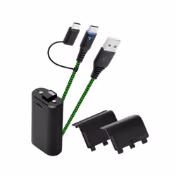 EgoGear SCH10-XX-GN, 3 m, USB A, USB C, Noir, Vert