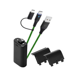 EgoGear SCH10-XX-GN câble USB 3 m USB A USB C Noir, Vert