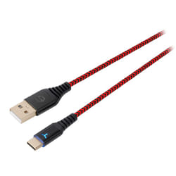 EgoGear SCH10-NS-RD câble USB 3 m USB A USB C Noir, Rouge