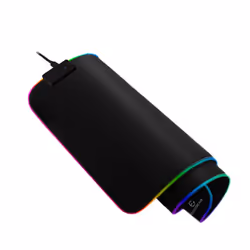 EgoGear SMM55-PC-RGB tapis de souris Tapis de souris de jeu Noir