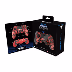 Dragonshock Mizar Camouflage, Rouge Bluetooth Manette de jeu Analogique/Numérique PlayStation 4 - Vue supplémentaire 5