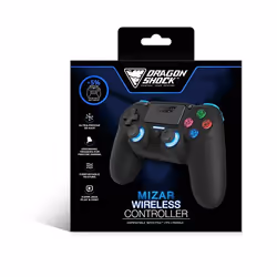 Dragonshock DSCPS4-BK accessoire de jeux vidéo Noir Bluetooth Manette de jeu Analogique/Numérique PlayStation 4 - Vue supplémentaire 6