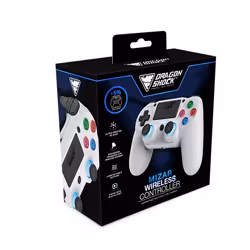 Dragonshock Mizar Blanc Bluetooth Manette de jeu Analogique/Numérique PlayStation 4 - Vue supplémentaire 7