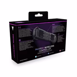 Dragonshock Photon Noir Bluetooth Manette de jeu Android, PC, iOS - Vue supplémentaire 8