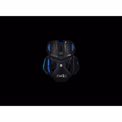 Dragon War Phantom G4.1 souris Ambidextre USB Type-A Laser 5600 DPI