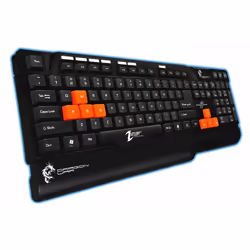 Dragon War Recon, Taille réelle (100 %), USB, QWERTY, Noir, Orange