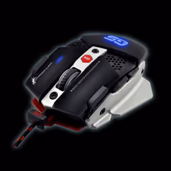 Dragon War G5 WARLORD souris Droitier USB Type-A Optique 10000 DPI