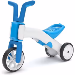Draisienne évolutive BUNZI 02 Bleu - CHILLAFISH - Tricycle et draisienne 2en1 - Siège ajustable - 1 à 3 ans