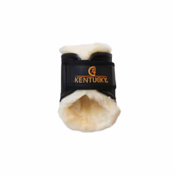 Guêtres pour cheval ouvertes cuir postérieurs Kentucky Tunout