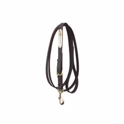 Longe équitation pour cheval de présentation cuir Kentucky