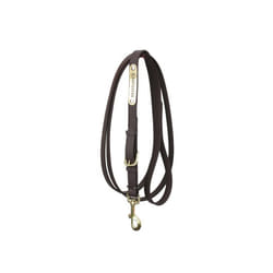 Longe équitation pour cheval de présentation cuir Kentucky