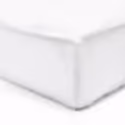 Vision - Drap housse Blanc - 140x190cm - 100% coton