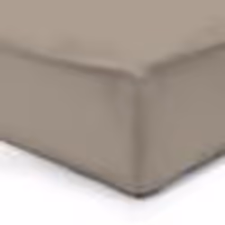 Vision - Drap housse Taupe - 140x190cm - 100% coton