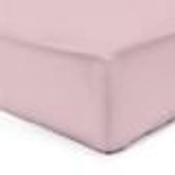 Vision - Drap housse Rose - 140x190cm - 100% coton