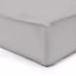Vision - Drap housse Gris - 160x200cm - 100% coton