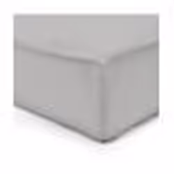 VISION Drap housse 200x200cm GRIS - 200 x 200 cm