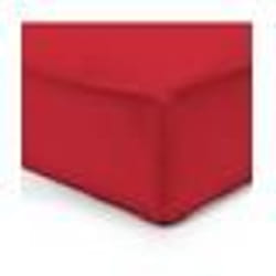 Vision - Drap housse Rouge - 200x200cm - 100% coton