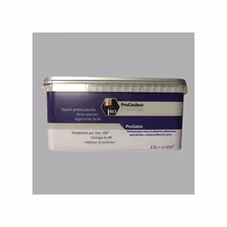 PRO COULEURS Peinture acrylique satinée 25L Gris ciment 25 L
