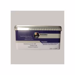 PRO COULEURS Peinture acrylique satinée 25L Lune 25 L